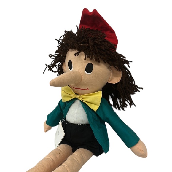 Vintage Pinocchio 31” Plush Collectible Stuffed Doll Museum of Fine Arts Boston - Picture 5 of 12